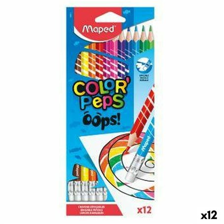 Crayons de couleur Maped Color' Peps Multicouleur 12 Pièces (12 Unités) 40,99 €