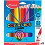 Crayons de couleur Maped Color' Peps Strong Multicouleur 24 Pièces (12 U 44,99 €