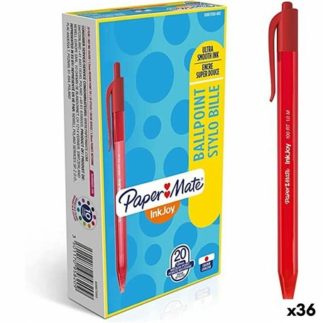 Crayon Paper Mate Inkjoy 20 Pièces Rouge 1 mm (36 Unités) 299,99 €