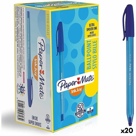 Crayon Paper Mate Inkjoy 50 Pièces Bleu 1 mm (20 Unités) 309,99 €