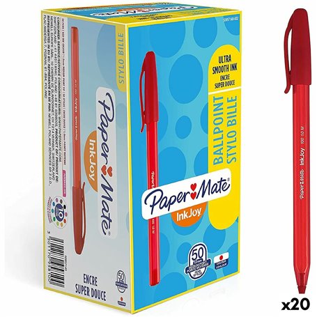 Crayon Paper Mate Inkjoy 50 Pièces Rouge 1 mm (20 Unités) 309,99 €