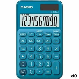 Calculatrice Casio SL-310UC Bleu (10 Unités) 99,99 €