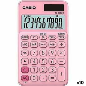 Calculatrice Casio SL-310UC Rose (10 Unités) 99,99 €