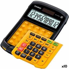 Calculatrice Casio WM-320MT Jaune Noir 3,3 x 10,9 x 16,9 cm (10 Unités) 209,99 €