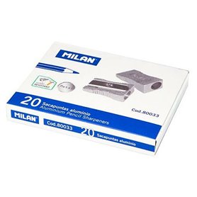 Taille-crayon Milan Argenté Aluminium (20 Unités) 31,99 €