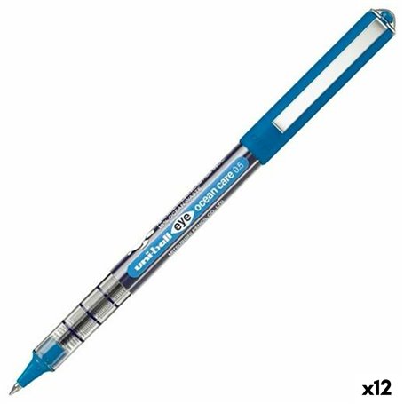 stylo à encre liquide Uni-Ball Eye Ocean Care Bleu 0,5 mm (12 Unités) 32,99 €