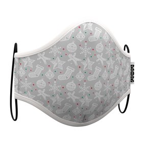 Masque hygiénique My Other Me Noël Gris Adultes 13,99 €