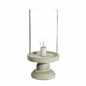 Lampe de bureau LÁMPARAS INDUSTRIALES 20,5 x 20,5 x 43 cm Verre Gris Cim 105,99 €