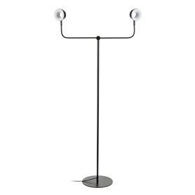 Lampadaire 70 x 70 x 154 cm Noir Acier 139,99 €