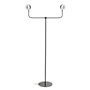 Lampadaire 70 x 70 x 154 cm Noir Acier 139,99 €