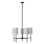 Suspension 64 x 64 x 38 cm Noir Métal Blanc Ø 18 cm 289,99 €