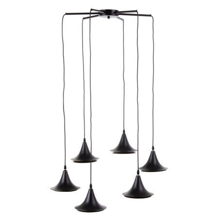 Suspension 51,5 x 51,5 x 100 cm Noir Doré Métal Ø 18,5 cm 189,99 €