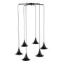 Suspension 51,5 x 51,5 x 100 cm Noir Doré Métal Ø 18,5 cm 189,99 €