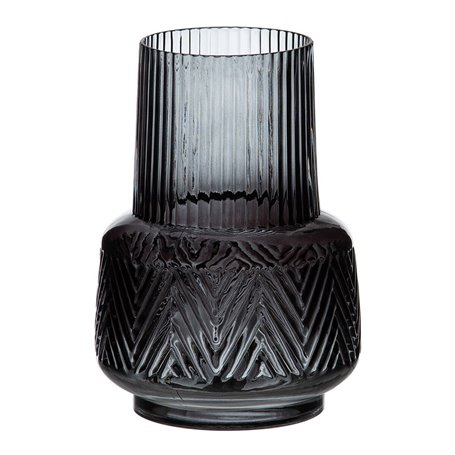 Vase 17 x 17 x 23,5 cm Gris verre 38,99 €