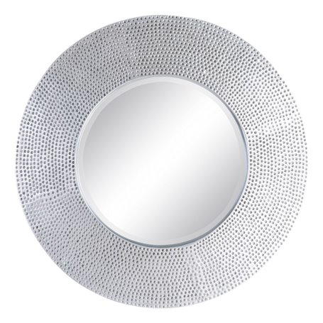 Miroir mural 87,6 x 6,6 x 87,6 cm Verre Blanc Polyuréthane 379,99 €