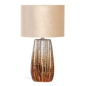 Lampe de bureau Céramique Doré 30 x 30 x 40 cm 129,99 €