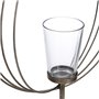 Bougeoir 32,5 x 14,3 x 49,5 cm Verre Métal Argent 85,99 €