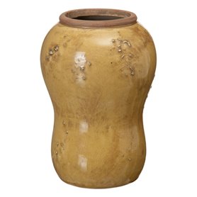 Vase 14,5 x 14,5 x 21,5 cm Céramique Moutarde 36,99 €