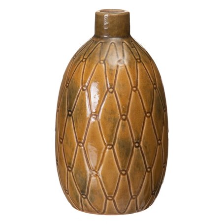 Vase Céramique 17 x 17 x 30 cm Moutarde 58,99 €