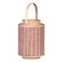 Lanterne 20,5 x 20,5 x 29 cm Bougeoir Marron Fibre naturelle 67,99 €