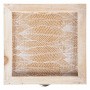 Boîte Décorative Volets Rotin 20 x 20 x 12 cm DMF (2 Unités) 50,99 €