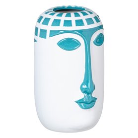 Vase 13 x 12 x 20 cm Céramique Bleu Blanc 43,99 €