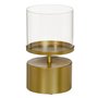 Bougeoir 15,5 x 15,5 x 25 cm Verre Doré Métal 65,99 €