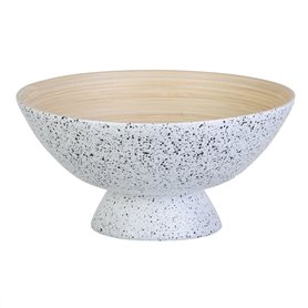 Coupe à fruits 30 x 30 x 14,5 cm Naturel Blanc Bambou 53,99 €