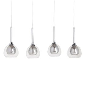 Suspension Verre Gris Métal 90 x 16 x 50 cm 279,99 €