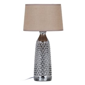 Lampe de bureau 26 x 26 x 49,5 cm Céramique Argent 119,99 €