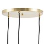 Suspension 15 x 15 x 120 cm Verre Doré Fer Ø 15 cm 279,99 €