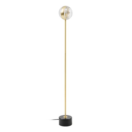 Lampadaire 15 x 15 x 130 cm Verre Doré Fer 189,99 €