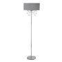 Lampadaire 44 x 44 x 161 cm Métal Argent 229,99 €