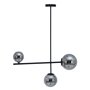 Suspension Ø 14 cm 70 x 18 x 90 cm Verre Noir Métal 139,99 €