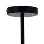 Suspension Ø 14 cm 70 x 18 x 90 cm Verre Noir Métal 139,99 €