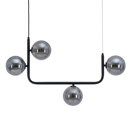 Suspension 85 x 15 x 32 cm Verre Noir Métal 149,99 €