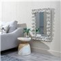 Miroir mural 60 x 8 x 90 cm bois de teck Blanc 279,99 €