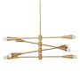 Suspension 80 x 80 x 137,5 cm Doré Métal Moderne 229,99 €