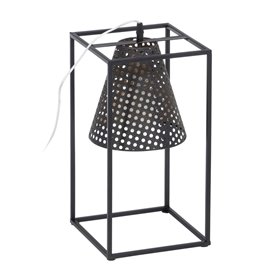 Lampe de bureau 20 x 20 x 42 cm Noir Doré Métal 109,99 €