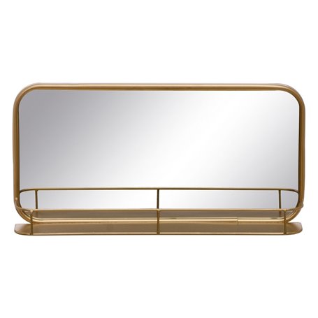 Miroir mural 55,5 x 10,5 x 28,5 cm Doré Métal 83,99 €