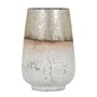 Vase Verre Doré Blanc 17 x 17 x 25 cm 76,99 €