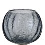 Bougeoir Verre Gris Métal 13 x 13 x 38 cm Argent 63,99 €