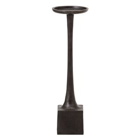 Bougeoir 12 x 12 x 41,5 cm Gris Aluminium 64,99 €