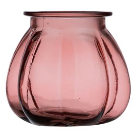 Vase Rose verre recyclé 18 x 18 x 16 cm 35,99 €