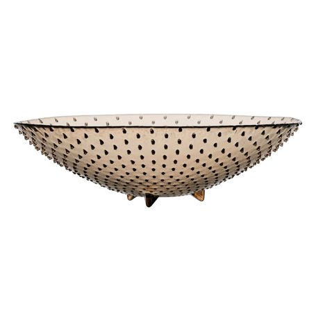 Centre de Table verre recyclé Caramel 40 x 40 x 11 cm 66,99 €