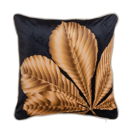 Coussin Noir Doré Polyester 45 x 45 cm 47,99 €