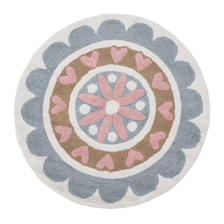 Tapis pour enfant Fleur Coton 100 cm 64,99 €