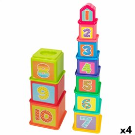 Blocs Empilables PlayGo 10,2 x 50,8 x 10,2 cm 4 Unités 78,99 €