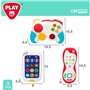 Ensemble de Jouets pour Bébés PlayGo 14,5 x 10,5 x 5,5 cm (4 Unités) 119,99 €