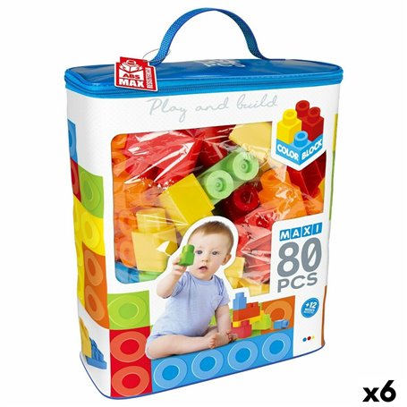 Set de construction Color Block Basic Sac 80 Pièces (6 Unités) 229,99 €